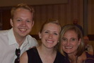 Three happy conference participants