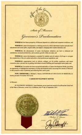 November 2024 Career Development Month Missouri